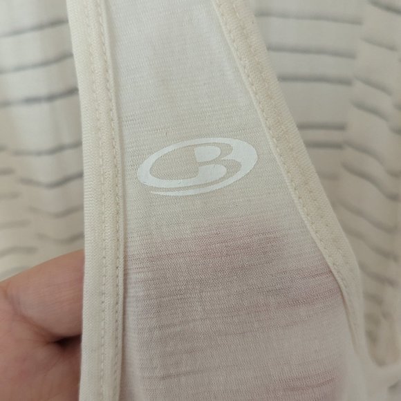 NWOT Icebreaker Nomi Racerback Tank Top Line Print Size M - Picture 6 of 8